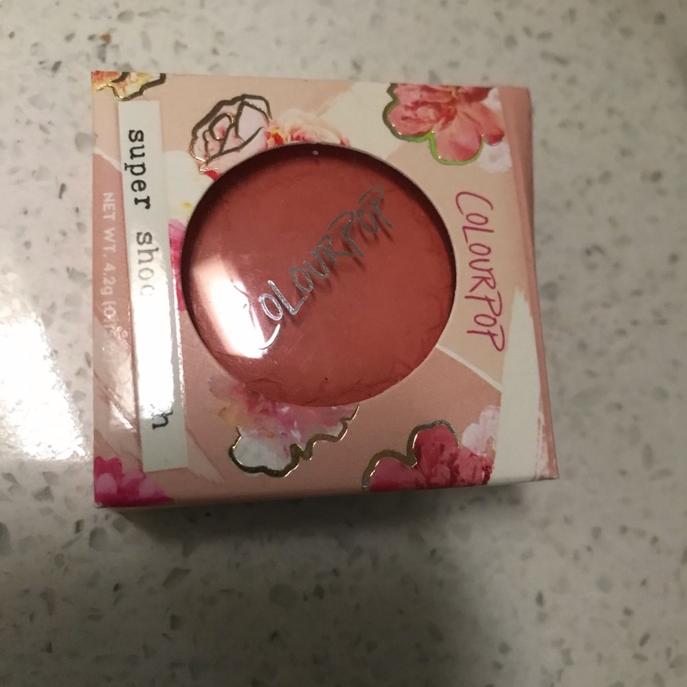Colourpop blush get laid